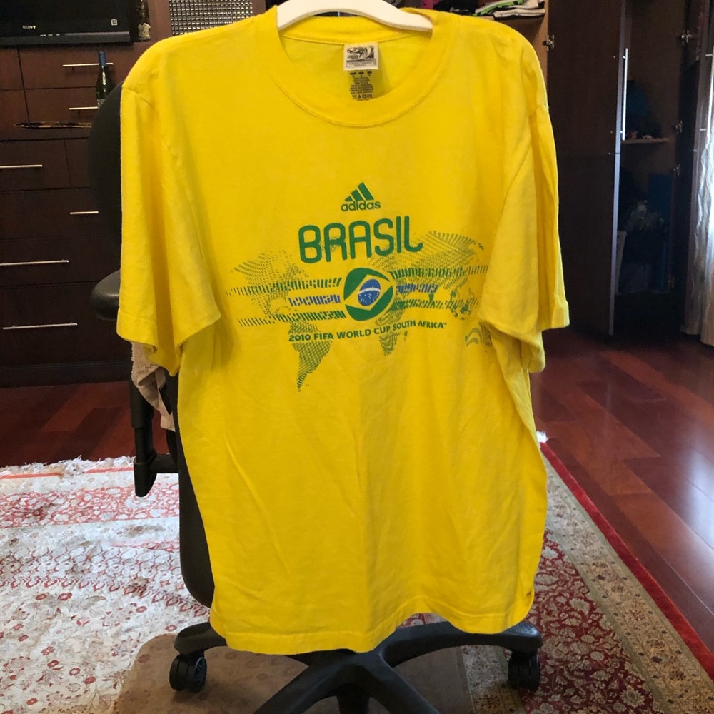 Adidas Brazil 2010 World Cup Tee (Size M)